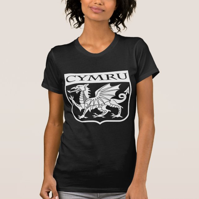 Cymru - Wales Tee Shirt (Framsida)