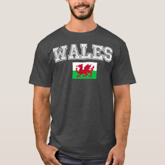 Cymru Welsh Wales Football Soccer Jersey Ball T Shirt