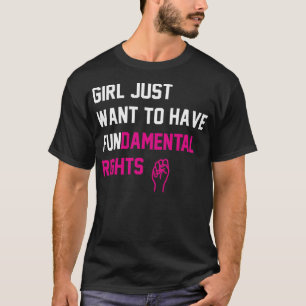 Cyndi Laupers Officiell Girls vill bara ha Fu T Shirt