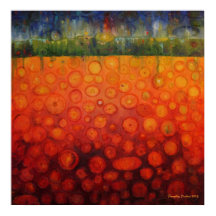 Cyndis Garden - Kanvastrycket