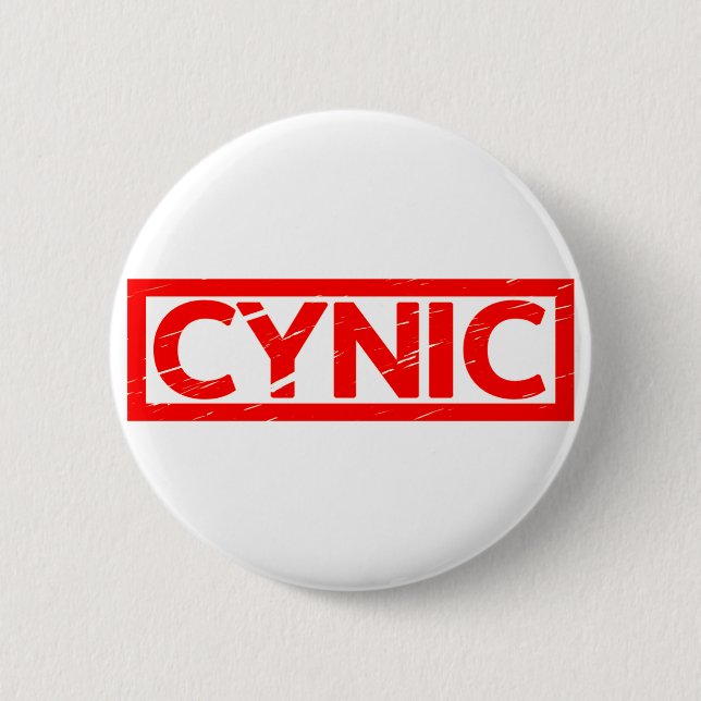 Cynic Frimärke Knapp (Framsida)