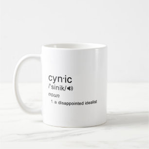 Cynikerdefinitionmugg Kaffemugg