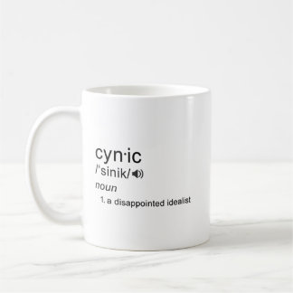 Cynikerdefinitionmugg Kaffemugg