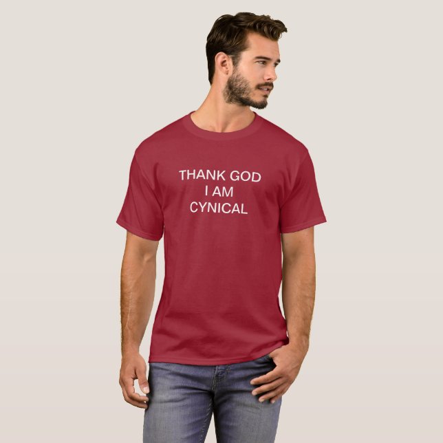 Cynisk T-tröja Tröja (Hel framsida)