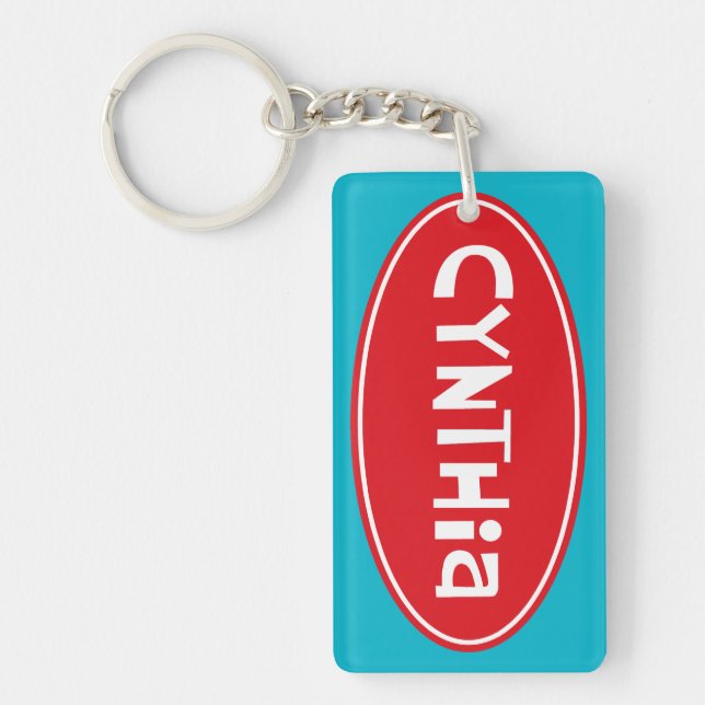 CYNTHIA akryl Keychain (Framsidan)