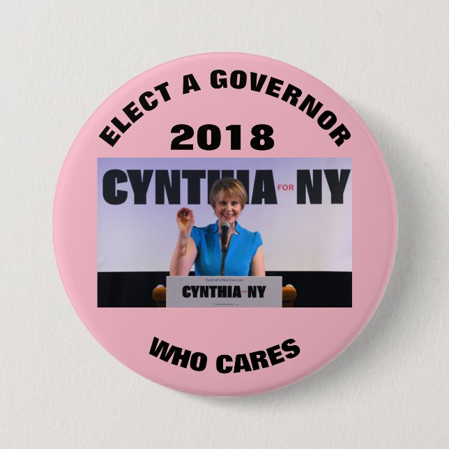 Cynthia Nixon 2018 Knapp (Framsida)