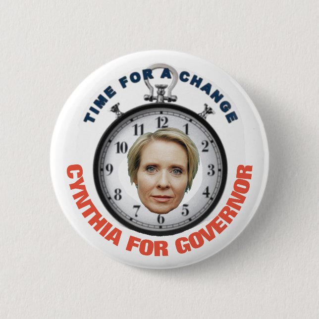 Cynthia Nixon 2018 Knapp (Framsida)