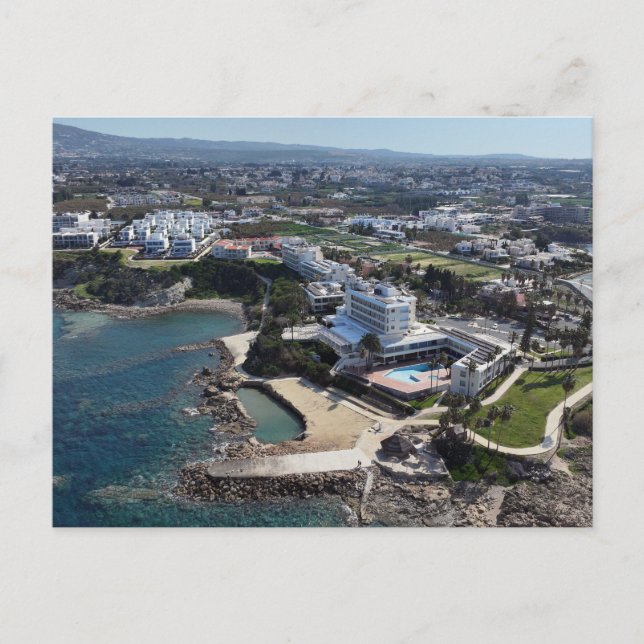 Cynthiana Beach Hotel Pafos, Cypern Vykort (Framsida)