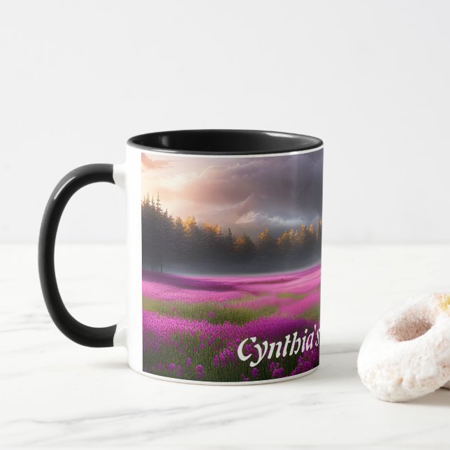 Cynthias Morgontea-Anpassade Personlig Mugg (Med munk)