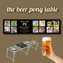 CYO 12 Photo Bachelor Party Beer Pong Bord