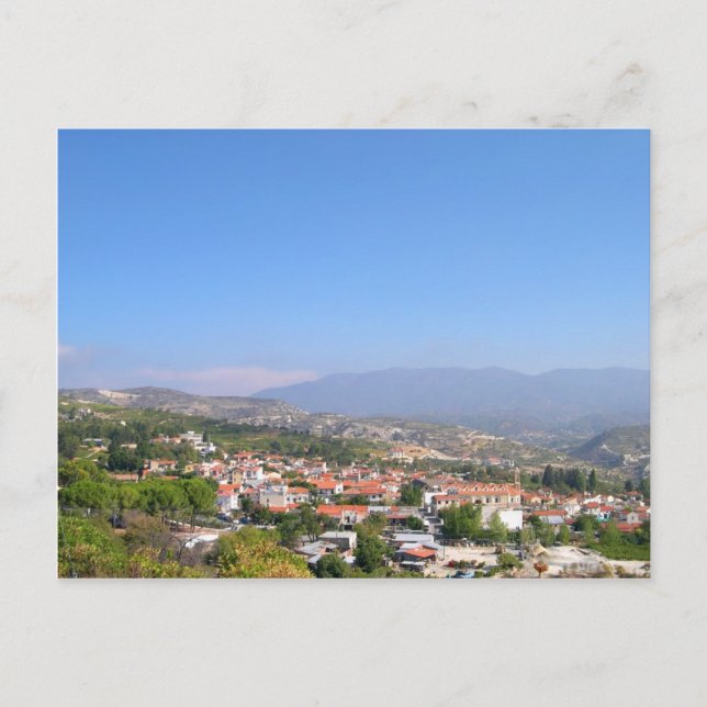 Cypern berg Troodos Vykort (Framsida)