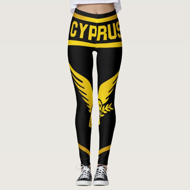 Cypern Emblem Leggings (Framsida)