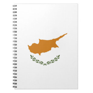 Cypern flagga anteckningsbok