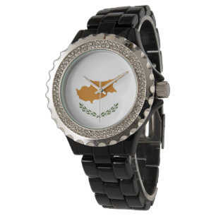 Cypern flagga armbandsur
