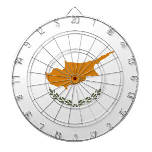 Cypern Flagga Darttavla
