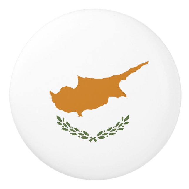 Cypern flagga knopp (Framsidan)