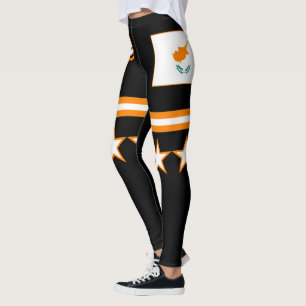 Cypern Flagga Leggings