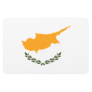 Cypern Flagga Magnet