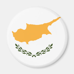 Cypern flagga magnet