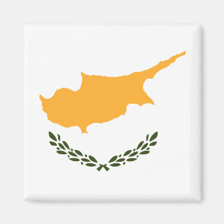 Cypern Flagga Magnet