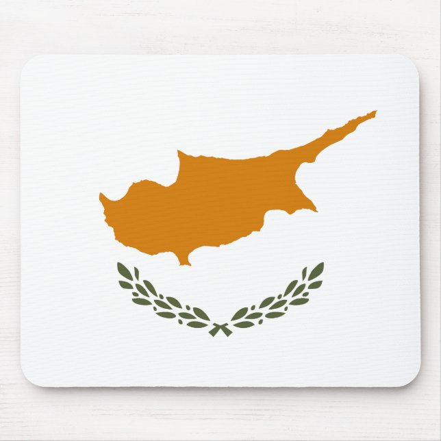 Cypern Flagga Musmatta (Framsidan)