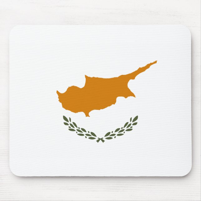 Cypern Flagga Musmatta (Framsidan)