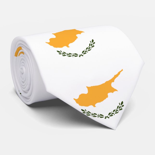 Cypern flagga slips (Rullad)