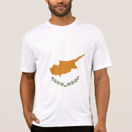 Cypern flagga t shirt