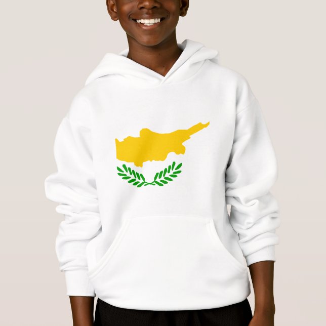 Cypern flagga tee (Framsida)