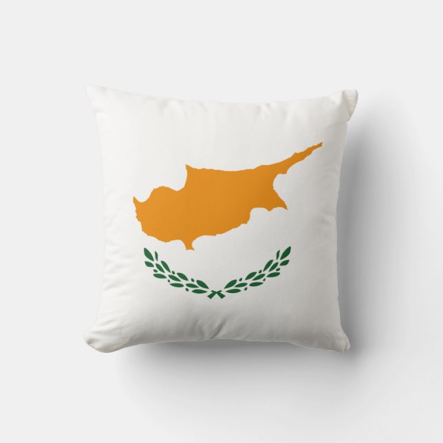 Cypern Flagga x Flagga Pillow Kudde (Framsida)