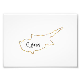 Cypern Fototryck