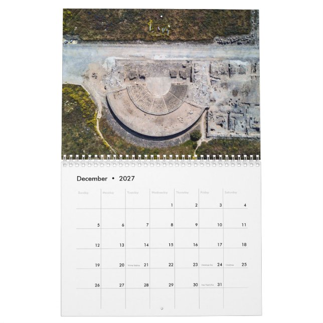 Cypern-kalender Kalender (Dec 2027)