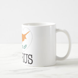 Cypern kärlek v2 kaffemugg