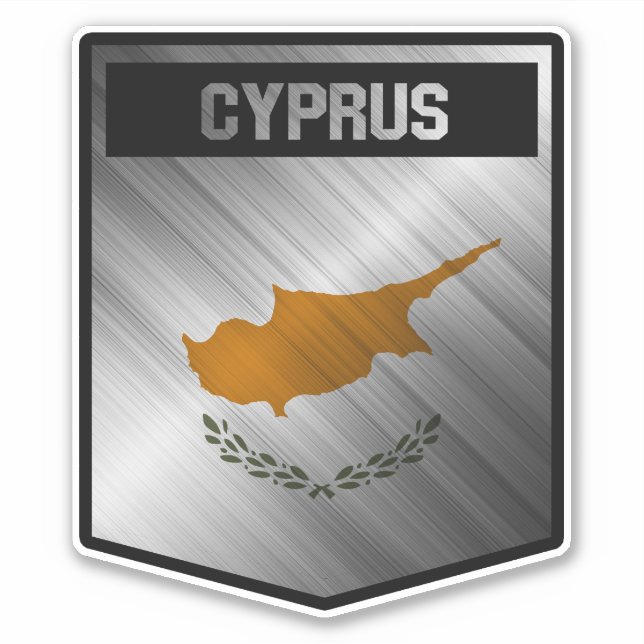 Cypern Klistermärken (Framsida)
