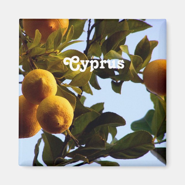 Cypern Lemon Grove Magnet (Framsidan)