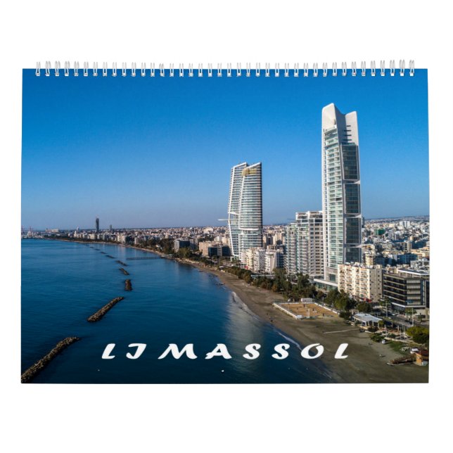 Cypern Limassol kalender (Baksida)