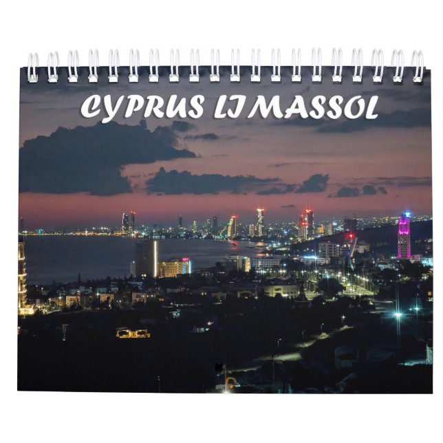 Cypern Limassol Kalender (Baksida)