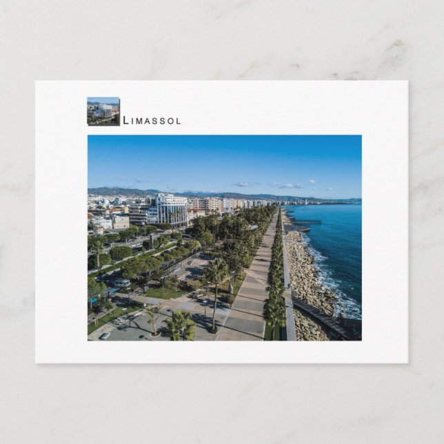 Cypern Limassol vykort (Framsida)