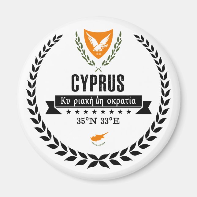 Cypern Magnet (Framsidan)