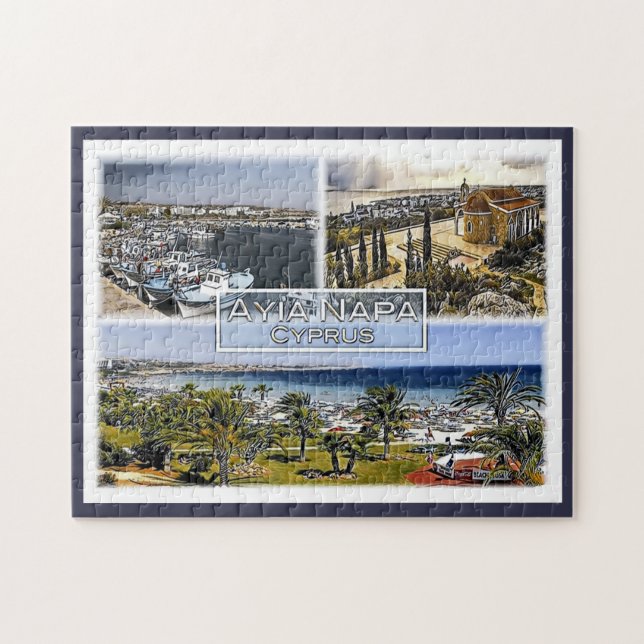 Cypern - Mosaic - Pussel (Horisontell)
