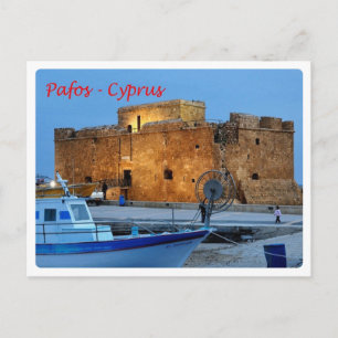 Cypern - Paphos - Vykort