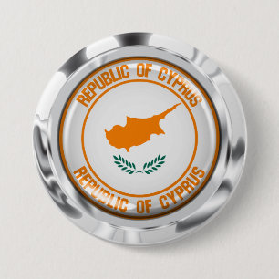 Cypern Round Emblem Knapp