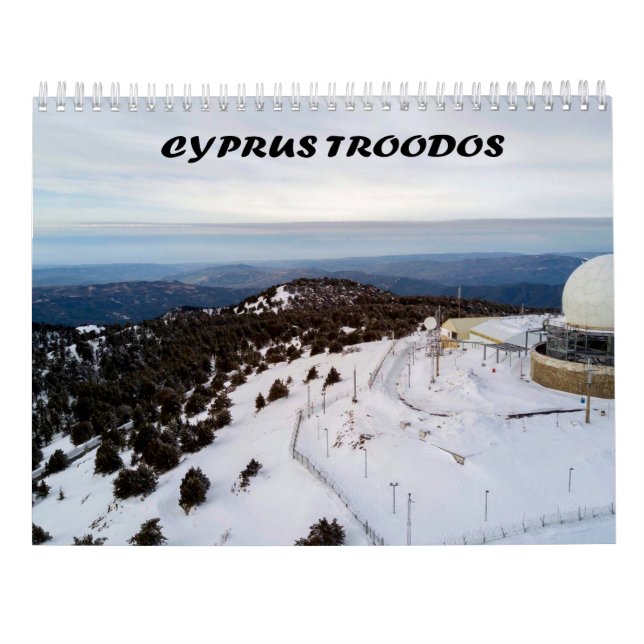 Cypern troodos kalender (Baksida)