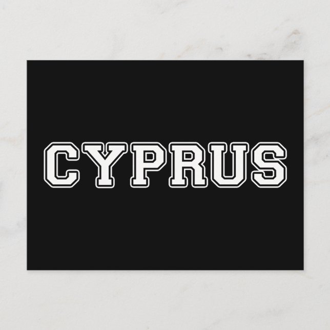 Cypern Vykort (Framsida)