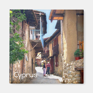 Cyperns bergsbyar magnet