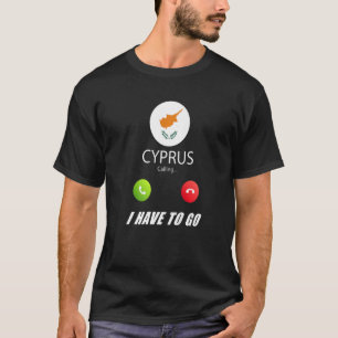 Cyperns Flagga begär att T Shirt