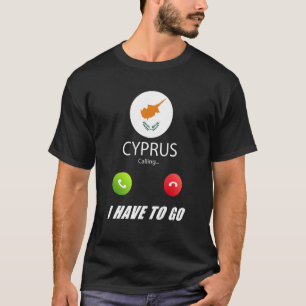 Cyperns Flagga begär att T Shirt