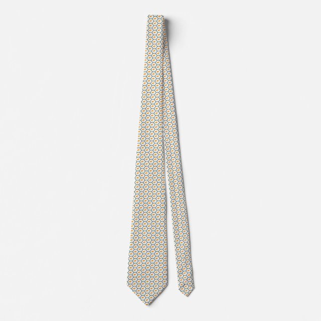Cyperns Flagga Honeycomb Tie Slips (Framsida)