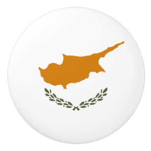 Cyperns flagga knopp
