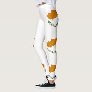 Cyperns flagga leggings
